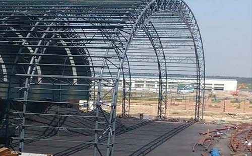 华池华池钢结构安装